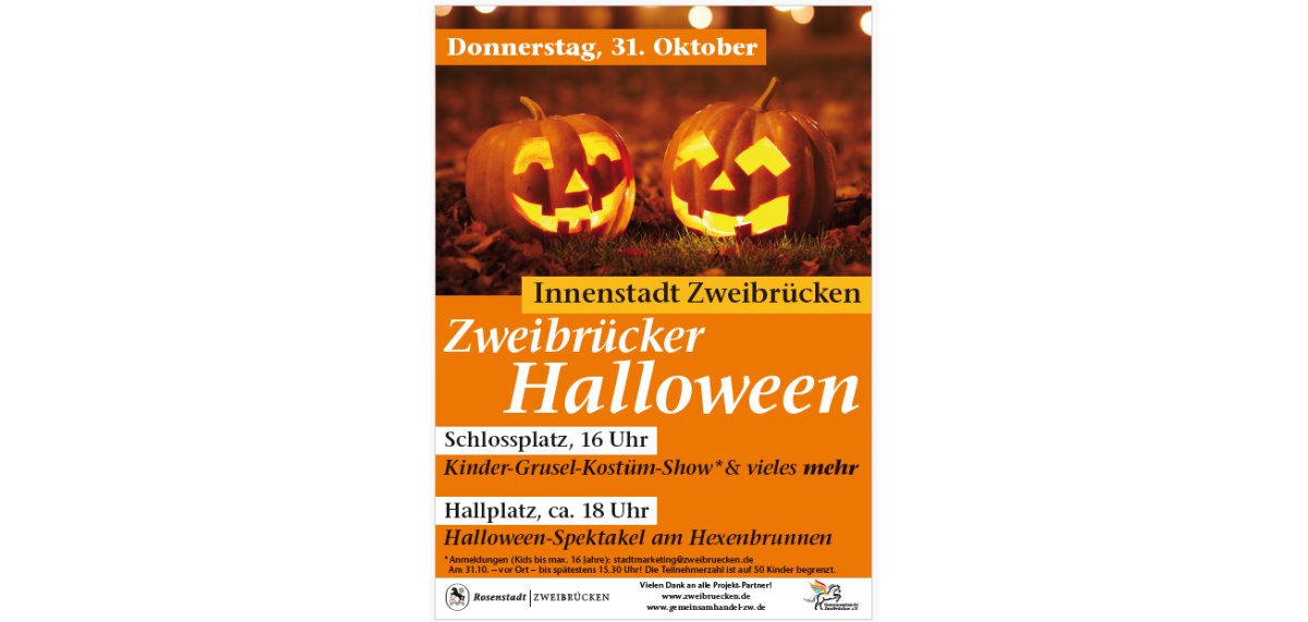 Zweibrücker HalloweenSpektakel 2024 der Stadt